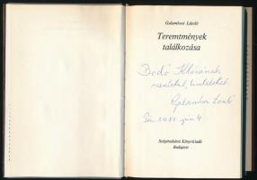 Galambosi László: Teremtmények találkozása. Bp., 1980, Szépirodalmi Könyvkiadó. Kiadói egészvászon k...
