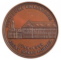 Kiss György (1943-) 1998. "Szent Rókus Kórház - 200 éve a gyógyításban 1798-1998 / Jubileumi em...
