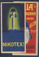 cca 1900 2db számolócédula (egyik hibás) / 2 counting slip (one damaged)