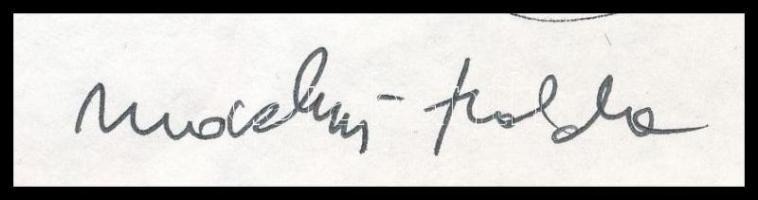 Macskássy Izolda (1945-2021): Leány virágokkal. Barna és fekete toll, jelzett. 29,5x21 cm