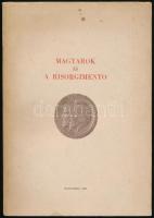 Magyarok és a risorgimento. Ács: Tivadar: A magyar légionisták életrajzgyűjteménye. A risorgimento magyar bibliográfiája. Összeállította: Gátiné Pásztor Mária. Szerk.: Szász Károlyné Gillemot Katalin. Fővárosi Szabó Ervin Könyvtár Tanulmányok. Új sorozat 12. (XXXV.) Bp., 1961, Fővárosi Szabó Ervin Könyvtár. Magyar Risorgimento Emlékbizottság - Hazafias Népfront. Kiadói papírkötés