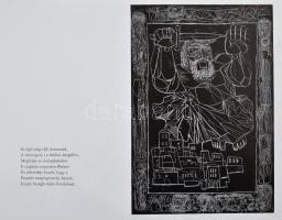 Kass János (1927-2010): Mózes. 15 db réznyomat, papír. Számozott (62/385) és a művész által aláírt a...