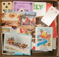 Nagy vegyes hagyaték nyomtatvány tétel: benne számos érdekes reklám és egyéb nyomtatvány kb 1920-tól