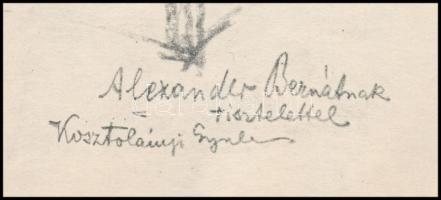 Kosztolányi-Kann Gyula (1868-1945): Olvasó fiú. Ofszet, papír, jelzett a nyomaton. Az 1925-ben megje...