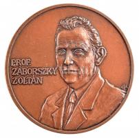 E. Lakatos Aranka (1952-) 1995. Prof. Záborszky Zoltán / 70 év kétoldalas bronz emlékérem (42,5mm) T:1-