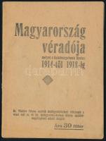 cca 1920 Magyarország véradója melyet a Habsburgoknak fizetett 1914-től 1918-ig. Bp., én., Uránia-ny., foltos, aláhúzásokkal, 31 p.