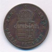 1848. 1kr Cu T:2 patina, ph 
Adamo B1