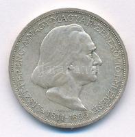 1936. 2P Ag Liszt T:2 patina, kis ph Adamo P7.3