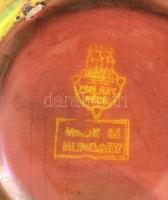 Zsolnay eozin mázas vázácska, 1920 körül, hibátlan, jelzett, m: 7cm