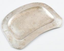 Ezüst(Ag) levéltartó tálca, jelzett, , 24x18 cm, nettó: 284 g
