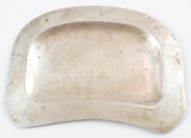 Ezüst(Ag) levéltartó tálca, jelzett, , 24x18 cm, nettó: 284 g