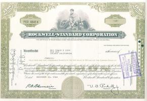 USA 1964-68. 6db részvény, 2klf, benne variánsokkal, kisugrású sorszámokkal