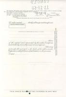 USA 1964-68. 6db részvény, 2klf, benne variánsokkal, kisugrású sorszámokkal