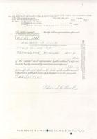 USA 1964-68. 6db részvény, 2klf, benne variánsokkal, kisugrású sorszámokkal