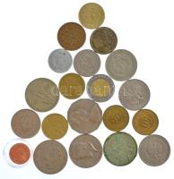 20xklf külföldi forgalmi emlékérme-tétel T:1--3 20xdiff foreign circulating commemorative coin lot C:AU-F