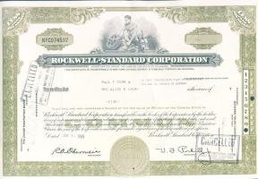 USA 1963-68. 6db részvény, 2klf, benne sorszám és alapszín variánsokkal