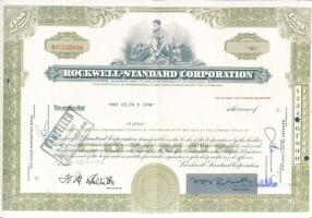 USA 1963-68. 6db részvény, 2klf, benne sorszám és alapszín variánsokkal