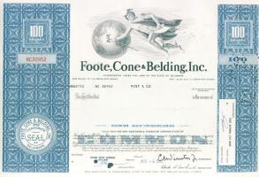 USA 1963-68. 6db részvény, 2klf, benne sorszám és alapszín variánsokkal