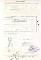 USA 1963-68. 6db részvény, 2klf, benne sorszám és alapszín variánsokkal