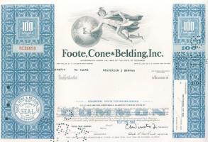 USA 1963-68. 6db részvény, 2klf, benne sorszám és alapszín variánsokkal