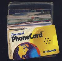 41 db magyar és külföldi használt telefonkártya