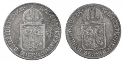 Ausztria 1848A 6kr Ag + 1849A 6kr Ag T:3
Austria 1848A 6 Kreuzer Ag + 1849A 6 Kreuzer Ag C:F
Kraus...