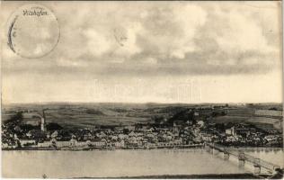 1911 Vilshofen an der Donau, general view, bridge (EK)