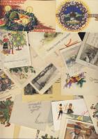 24 db főként háború elötti üdvözlőkárya benne 2 db Bozó