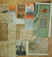 16 db háború előtti magyar és külföldi térkép