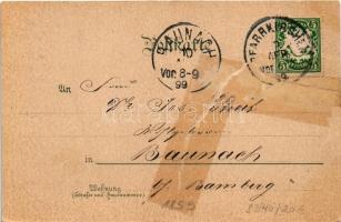 1899 (Vorläufer) Pfarrkirchen, Wallfahrtskirche Gartlberg, Krankenhaus, Stadtplatz / pilgrimage chur...