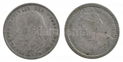 Hollandia 1897-1917. 10c "Vilma" (2xklf) T:3
Netherlands 1897-1917. 10 Cent "Vilma&q...