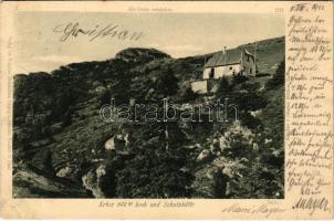 1901 Arber (Bayerischer Wald), Schutzhütte / chalet, shelter (EK)