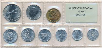 1975. 2f-10Ft (9xklf) érmés forgalmi sor fóliatokban T:1 
Adamo FO8