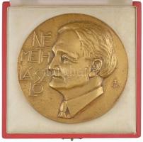 Tőrös Gábor (1934-) DN "Németh László" egyoldalas, öntött bronz emlékérem nem saját tokban...