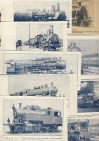 10 db kép régi mozdonyokról