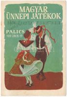 1952 Palics, Palic; Magyar Ünnepi Játékok / Festival Madarske Kulture / Hungarian Culture Festival (EK)