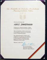 NSZK 1974. "Német tartományok" sorozat, benne a 11db tartomány sterlingsilber, 24K-os aran...