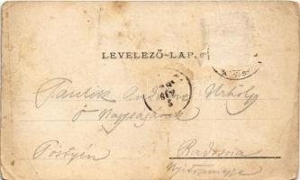 Gruss aus Buziás! Erinnerung an die Kaisermanöver 1898. / 1898-as Császári hadgyakorlatok emléklapja...