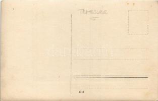 ~1916 Temesvár, Timisoara; katonák a laktanya udvarán, eskütétel / K.u.k. military barrack, soldiers...