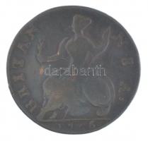 Nagy-Britannia 1736. 1/2p Cu "II. György" T:3,3-
United Kingdom 1736. 1/2 Penny "Geo...