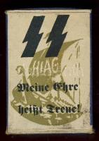 cca 1955 HIAG Waffen-SS veteránok szervezete: használatlan propaganda-gyufa / HIAG-Mutual Help Association of Former Waffen-SS Members propaganda matches orginal box
