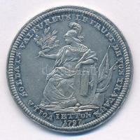 Franciaország 1797. "Napóleon itáliai hadjárata" kétoldalas fém emlékérem (33mm) T:1-,2 fé...