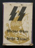 cca 1955 HIAG Waffen-SS veteránok szervezete: használatlan propaganda-gyufa / HIAG-Mutual Help Association of Former Waffen-SS Members propaganda matches orginal box