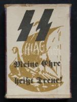 cca 1955 HIAG Waffen-SS veteránok szervezete: használatlan propaganda-gyufa / HIAG-Mutual Help Association of Former Waffen-SS Members propaganda matches orginal box