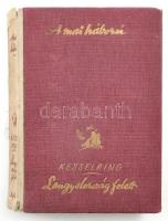 Kesselring, [Albert]: Lengyelország felett. Ford.: Székely Tibor. A mai háború. A Székely Egyetemi és Főiskolai Hallgatók Egyesülete könyvei. Bp., 1942, Révai. Kiadói aranyozott félvászon-kötés, sérült gerinccel, helyenként kissé foltos lapokkal.