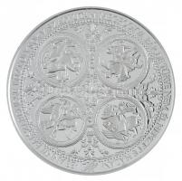 Bognár György (1944-) 1996. "Millecentenárium" Ag emlékérem, kapszulában (15,56g/0.999/42,...