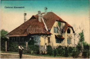 1925 Kisoroszi, Jámbor villa. Szűcs József kiadása