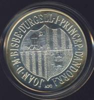 Andorra 1986. 10D Ag "Mexikói Labdarúgó VB" T:PP Csak 10.000db, tanúsítvánnyal!