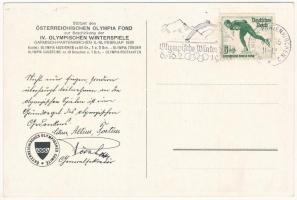 1936 Garmisch-Partenkirchen IV. Olympische Winterspiele / 1936. évi téli olimpiai játékok / Winter O...