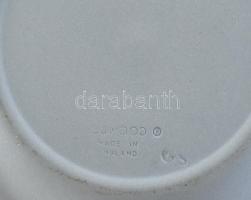 Wedgwood dísztálka plasztikus figurákkal, jelzett, hibátlan, d:11 cm